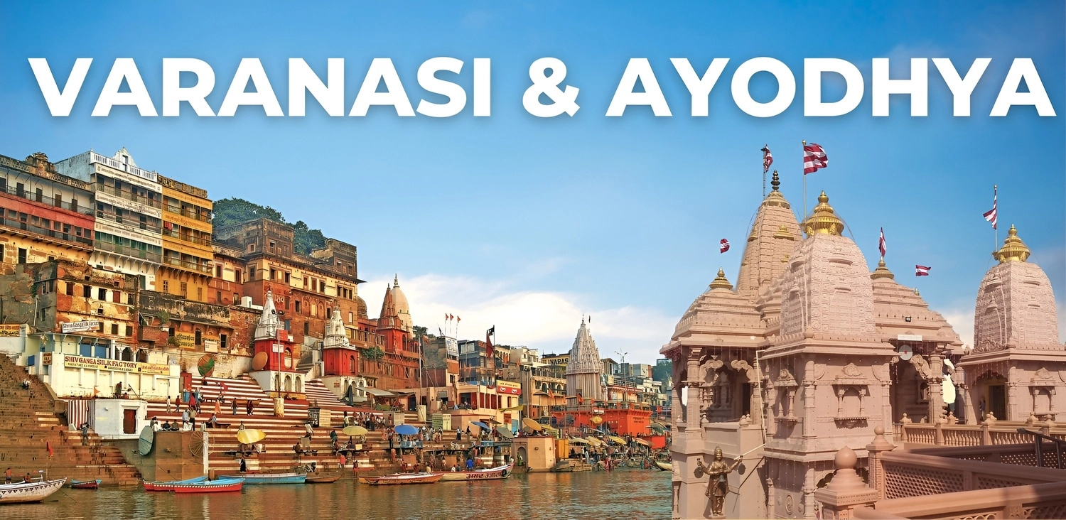 Experience Ganga Aarti in Varanasi and Ayodhya tour Package 