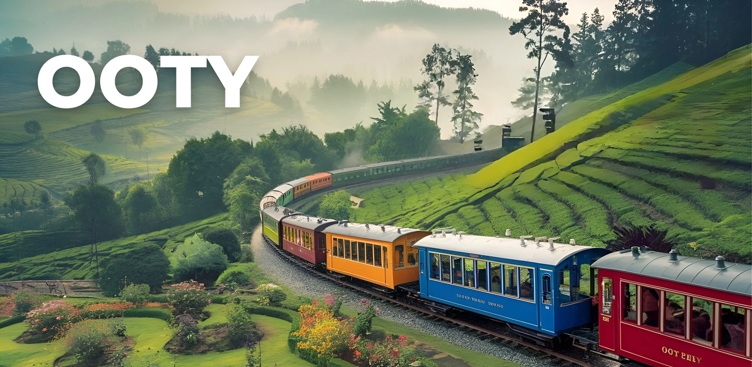 Nilgiri toy train journey in Ooty Tamil Nadu
